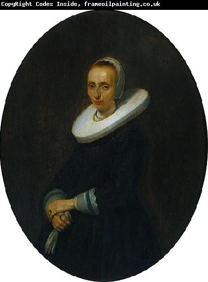 Gerard ter Borch the Younger Portrait of Johanna Bardoel (1603-1669).